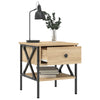 Nachtkastjes 40X42X45 Cm Bewerkt Hout Kleurig