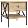 Nachtkastjes 40X42X45 Cm Bewerkt Hout Kleurig