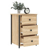 Nachtkastjes 40X36X60 Cm Bewerkt Hout Kleurig