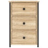 Nachtkastjes 40X36X60 Cm Bewerkt Hout Kleurig