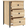 Nachtkastjes 40X36X60 Cm Bewerkt Hout Kleurig