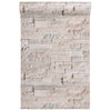 Vliesbehang 3D Steen-Look 10X0,53 M Grijs En