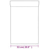 Vliesbehang 3D Steen-Look 10X0,53 M Grijs En