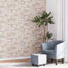 Vliesbehang 3D Steen-Look 10X0,53 M Grijs En