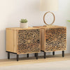 Nachtkastjes 40X33X46 Cm Massief Mangohout