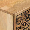Nachtkastjes 40X33X46 Cm Massief Mangohout