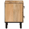 Nachtkastjes 40X33X46 Cm Massief Mangohout