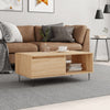 Salontafel 90X50X36,5 Cm Bewerkt Hout