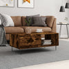 Salontafel 90X50X36,5 Cm Bewerkt Hout