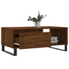 Salontafel 90X50X36,5 Cm Bewerkt Hout Bruin Eikenkleur