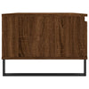 Salontafel 90X50X36,5 Cm Bewerkt Hout Bruin Eikenkleur