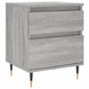 Nachtkastjes 40X35X50 Cm Bewerkt Hout Eiken