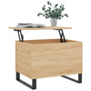 Salontafel 60X44,5X45 Cm Bewerkt Hout Kleurig