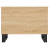 Salontafel 60X44,5X45 Cm Bewerkt Hout Kleurig