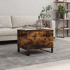 Salontafel 60X44,5X45 Cm Bewerkt Hout Kleurig