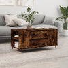 Salontafel 102X44,5X50 Cm Bewerkt Hout Kleurig