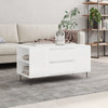 Salontafel 102X44,5X50 Cm Bewerkt Hout Kleurig