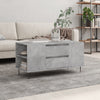 Salontafel 102X44,5X50 Cm Bewerkt Hout Kleurig