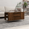 Salontafel 102X44,5X50 Cm Bewerkt Hout Kleurig
