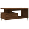 Salontafel 90X49X45 Cm Bewerkt Hout Bruineiken