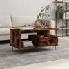 Salontafel 90X49X45 Cm Bewerkt Hout