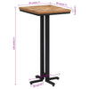 Bartafel Massief Gerecycled Teakhout