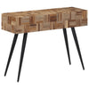 Salontafel Massief Gerecycled Teakhout Grijs