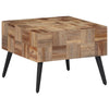 Salontafel Massief Gerecycled Teakhout Grijs