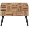 Salontafel Massief Gerecycled Teakhout Grijs