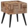 Salontafel Massief Gerecycled Teakhout Grijs