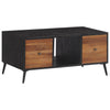 Salontafel 90X50X41 Cm Massief Gerecycled Teakhout Wit