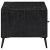 Salontafel 90X50X41 Cm Massief Gerecycled Teakhout Wit
