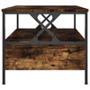 Salontafel 100X51X45 Cm Bewerkt Hout Kleurig