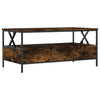 Salontafel 100X51X45 Cm Bewerkt Hout Kleurig