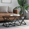 Salontafel 100X49X40 Cm Bewerkt Hout