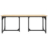 Salontafel 90X50X35 Cm Bewerkt Hout Kleurig