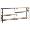 Wandtafel 180X29X76,5 Cm Bewerkt Hout Kleurig
