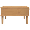 Salontafel Senja 100X55X33 Cm Rattan-Look Massief Hout