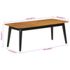 Salontafel Massief Mangohout En Ijzer