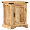 Nachtkastje 40X35X50 Cm Massief Mangohout