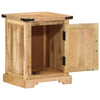 Nachtkastje 40X35X50 Cm Massief Mangohout
