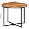 Salontafel Massief Acaciahout En Ijzer