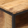 Nachtkastje 40X35X50 Cm Massief Mangohout