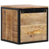 Nachtkastje 40X35X40 Cm Massief Mangohout