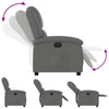 Fauteuil Stof Donkergrijs