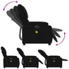 Massagestoel Stof Zwart