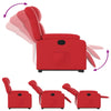 Sta-Op-Stoel Kunstleer Rood
