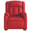 Sta-Op-Stoel Kunstleer Rood