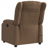 Massagestoel Stof Bruin