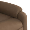 Massagestoel Stof Bruin